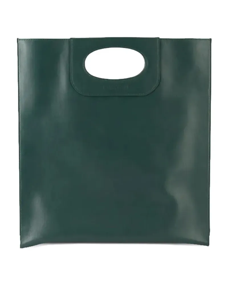 Gherardini Handtasche mit Cut-Outs - Grün Grün