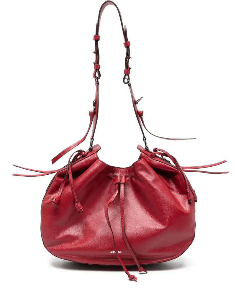 Isabel Marant Schultertasche mit Kordelzug - Rot Rot
