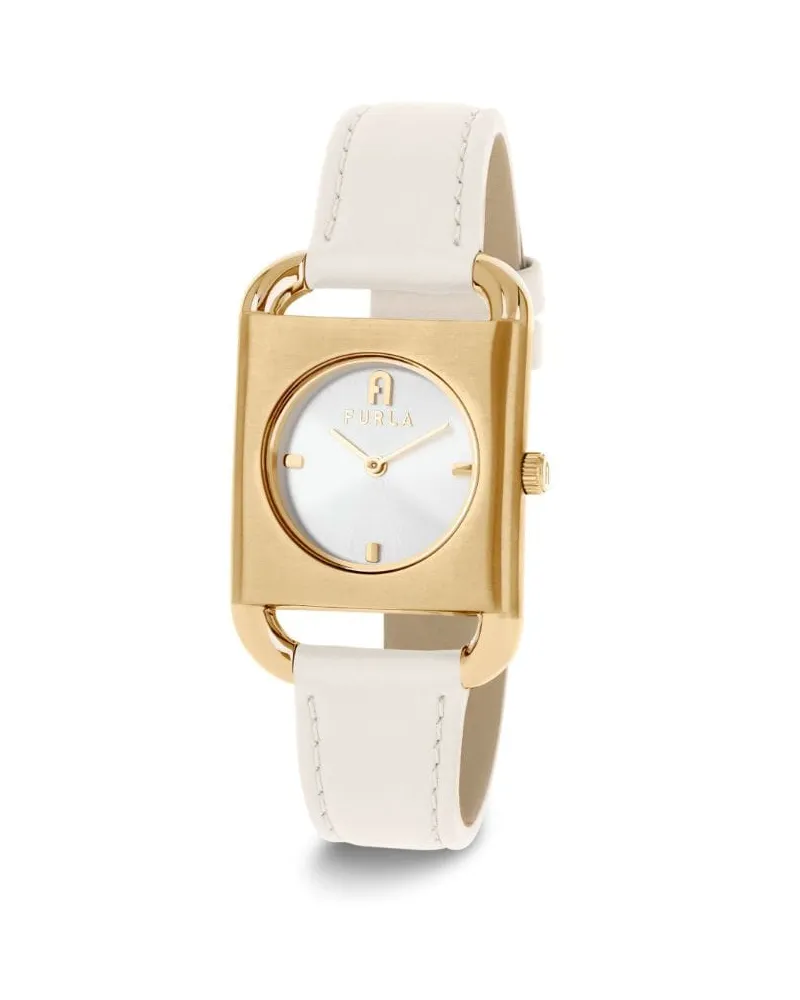 Furla Arco Square 28mm - Weiß Weiß