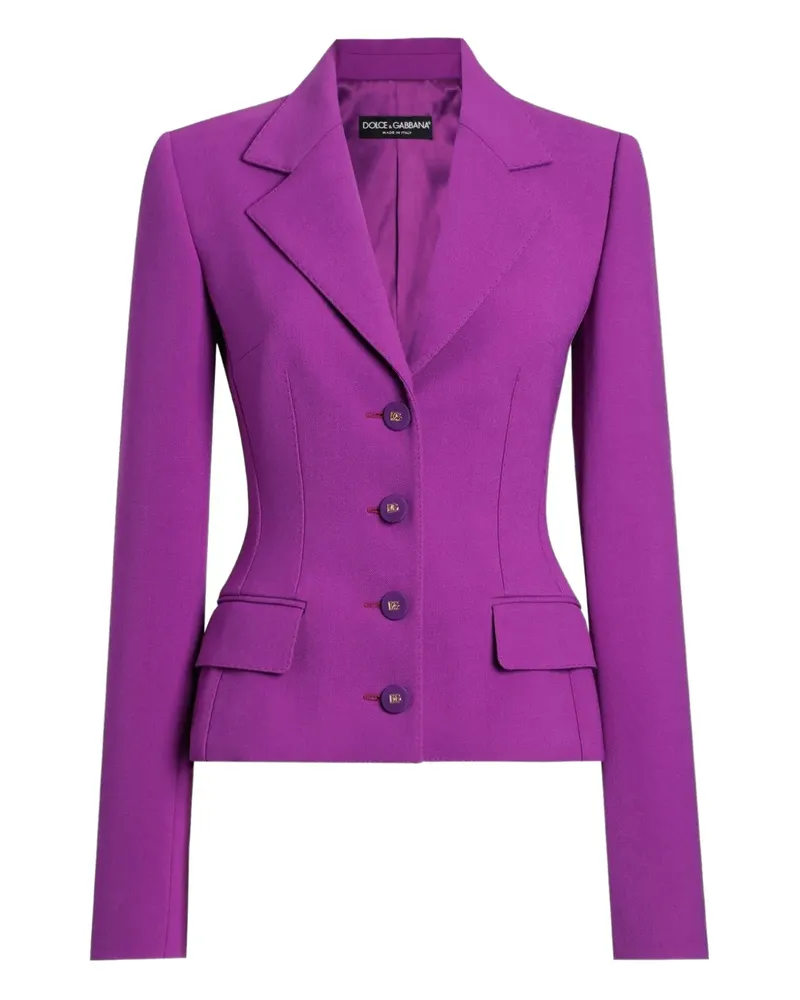 Dolce & Gabbana Klassisches Sakko - Violett Violett