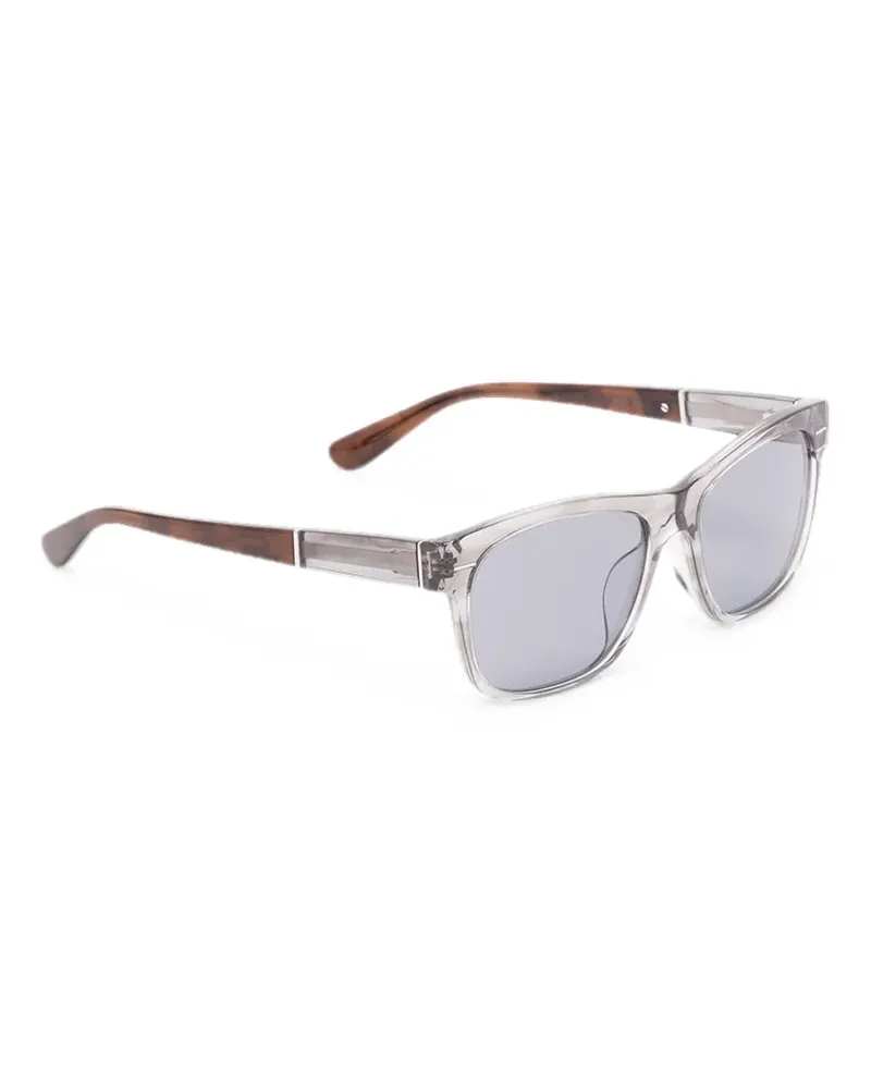 Brunello Cucinelli rectangular acetate sunglasses - Grau Grau