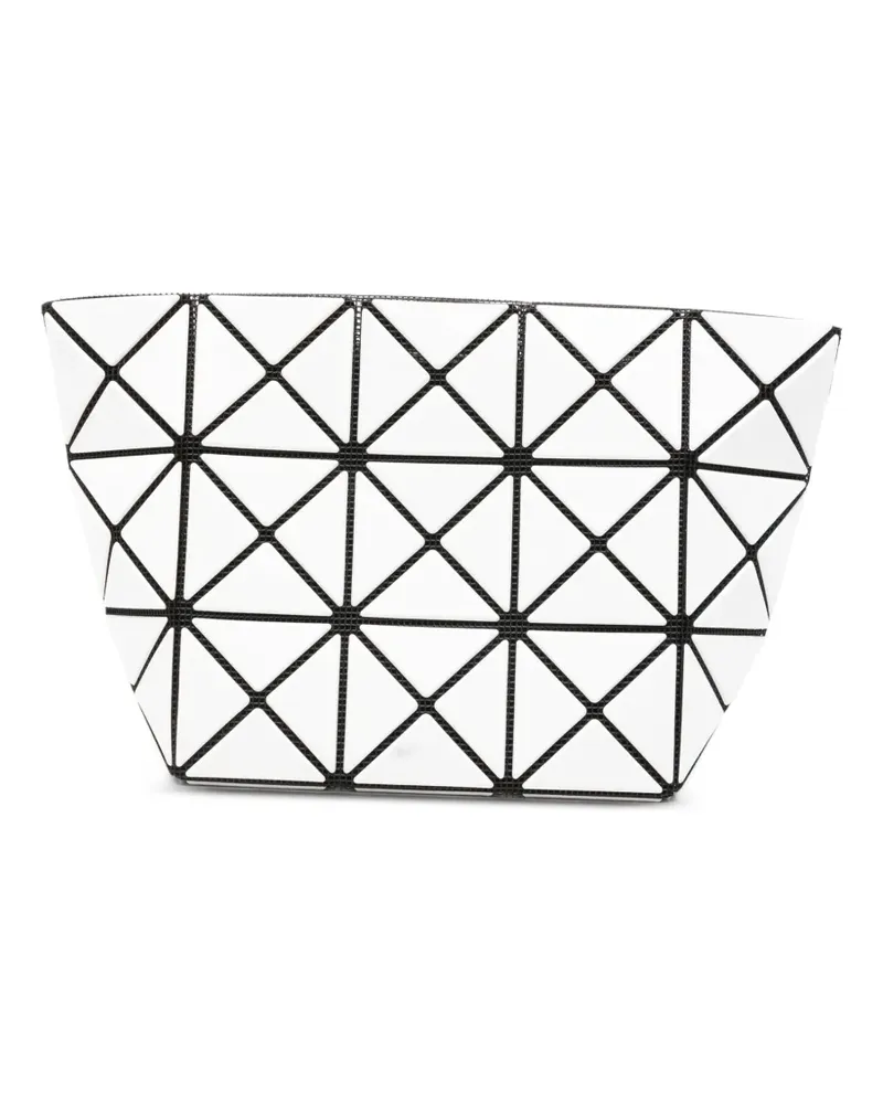 Issey Miyake Geometrische Clutch - Weiß Weiß