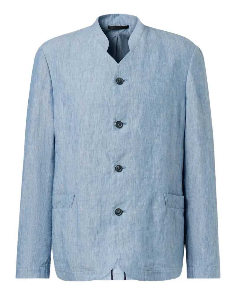 Giorgio Armani Jacke mit Knöpfen - Blau Blau