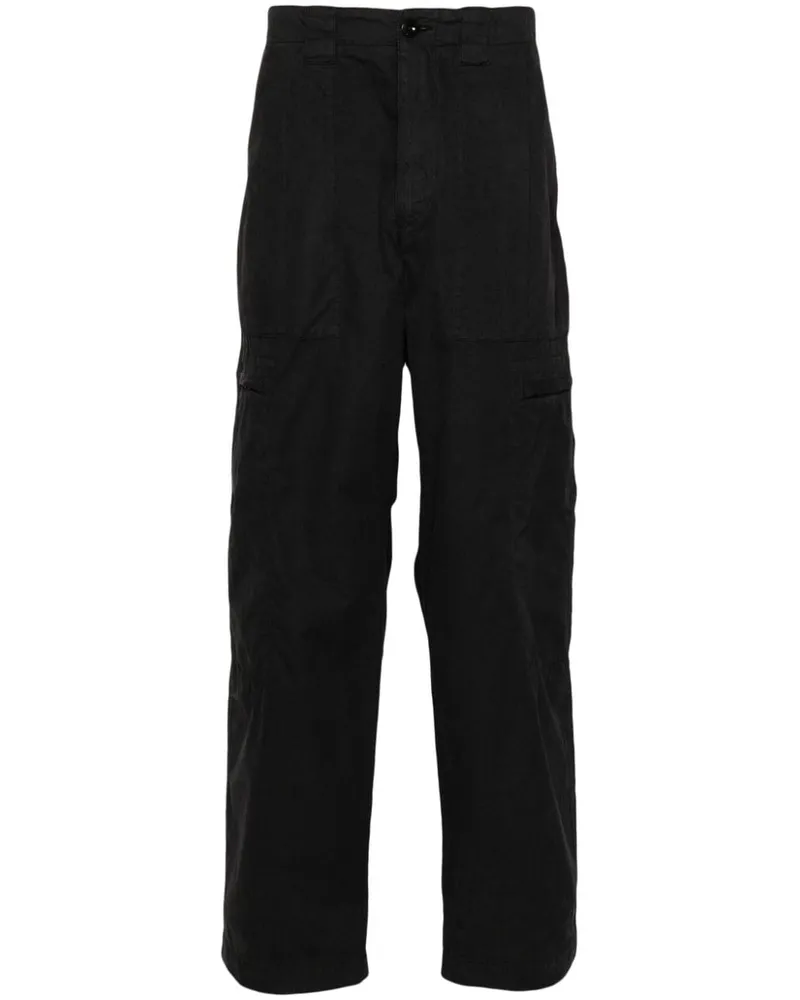 C.P. Company Microreps Utility-Hose - Schwarz Schwarz
