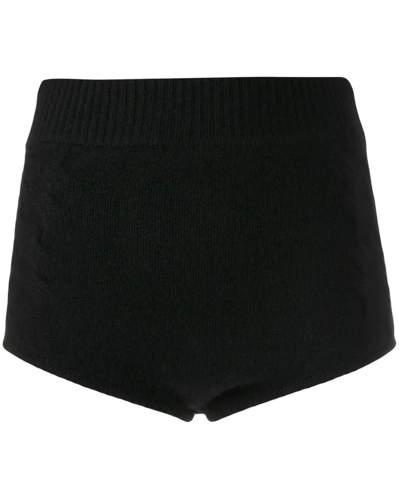 Cashmere In Love Mimie' Shorts Schwarz