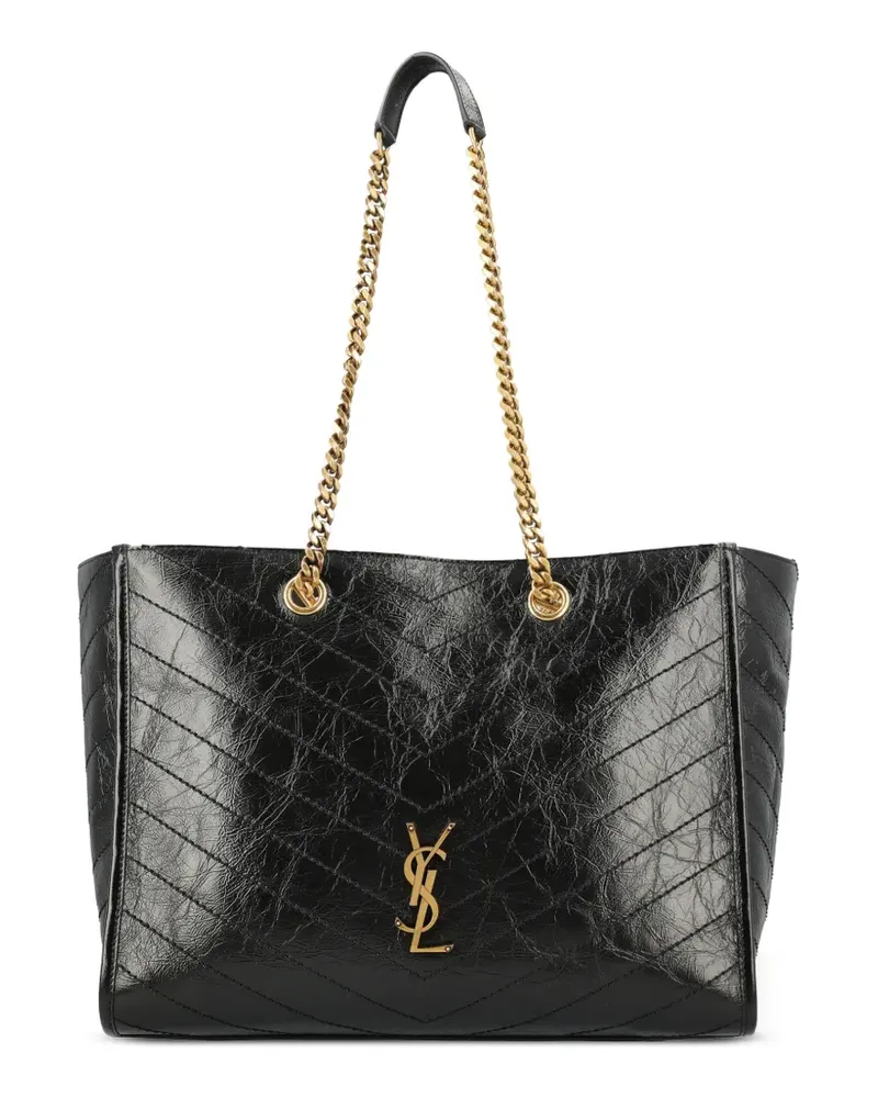 Saint Laurent Niki quilted tote bag - Schwarz Schwarz