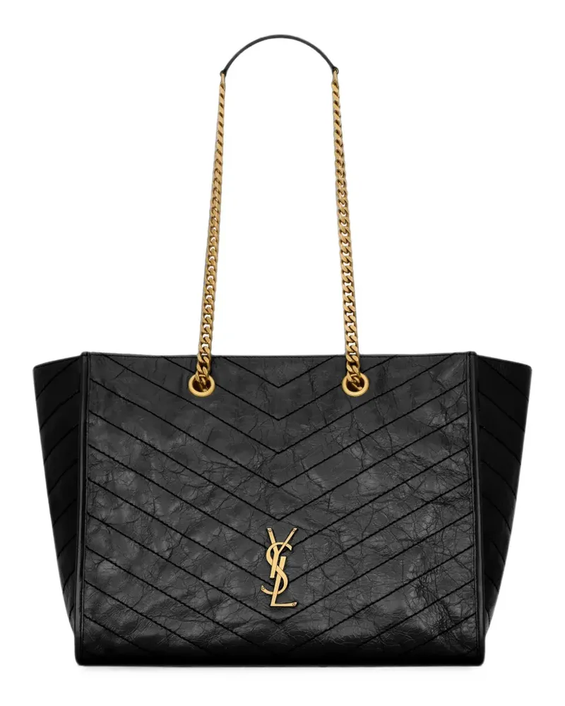 Saint Laurent Gesteppte Niki Tote Bag - Schwarz Schwarz