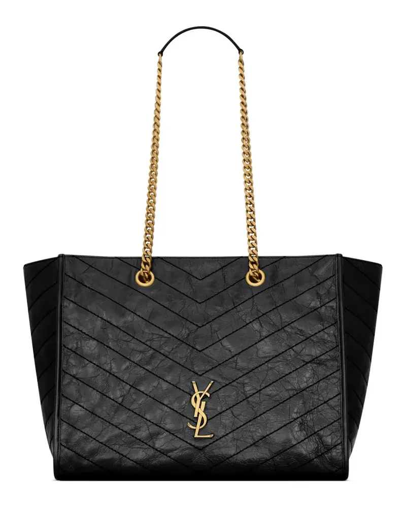 Saint Laurent Gesteppte Niki Tote Bag - Schwarz Schwarz