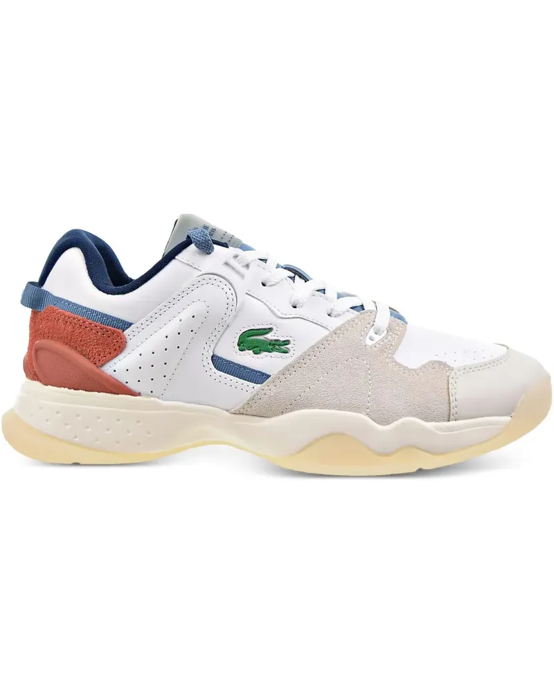 Lacoste T-Point Sneakers mit Einsätzen - Weiß Weiß