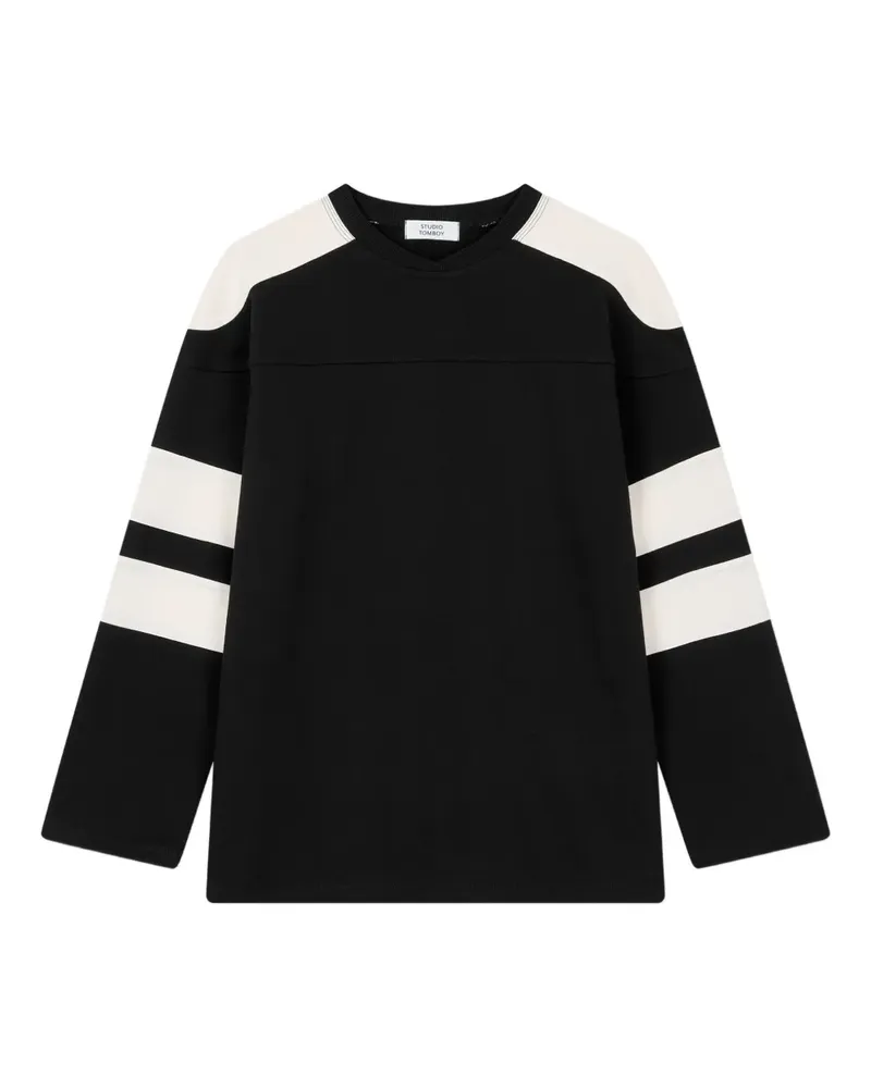 STUDIO TOMBOY crew-neck sweater - Schwarz Schwarz