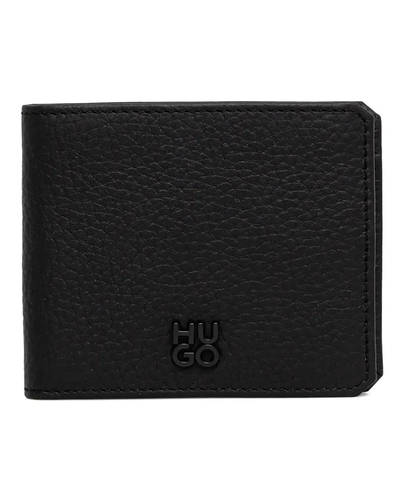 HUGO BOSS Kartenetui mit Logo-Schild - Schwarz Schwarz
