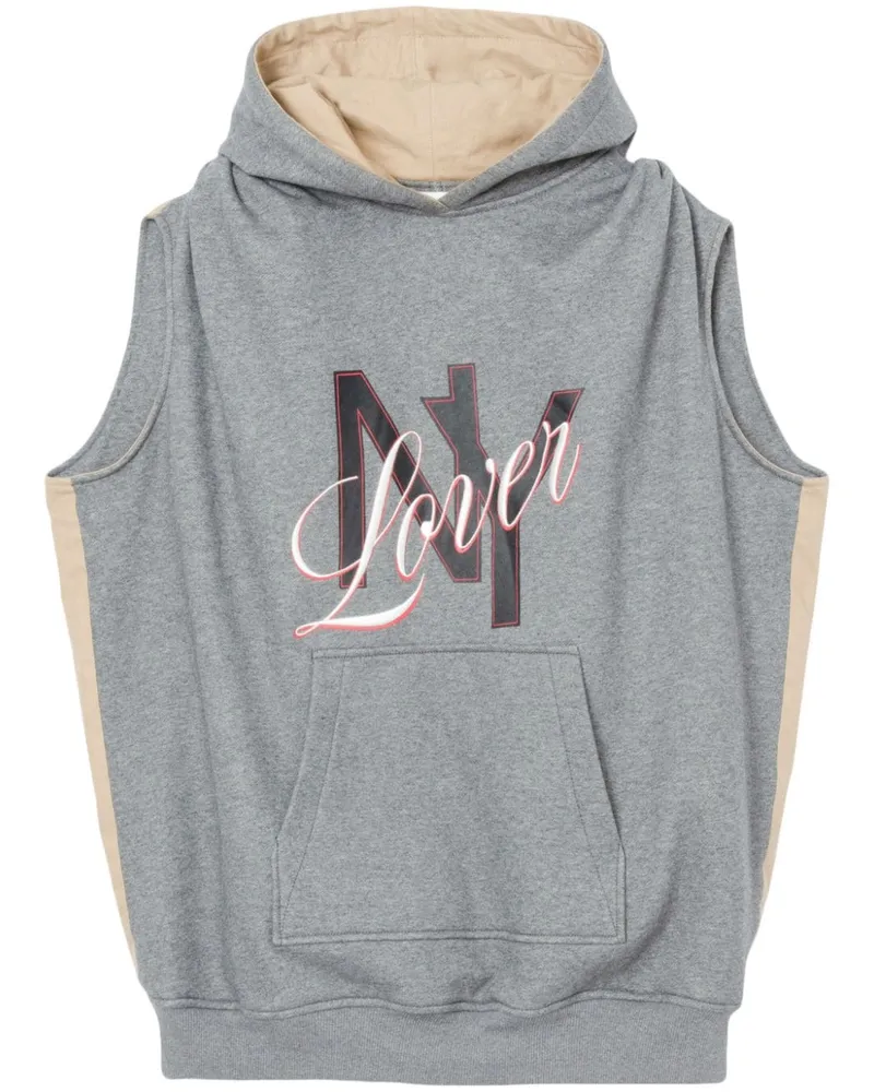 3.1 phillip lim Wendbarer NY Lover Kapuzenpullover - Grau Grau