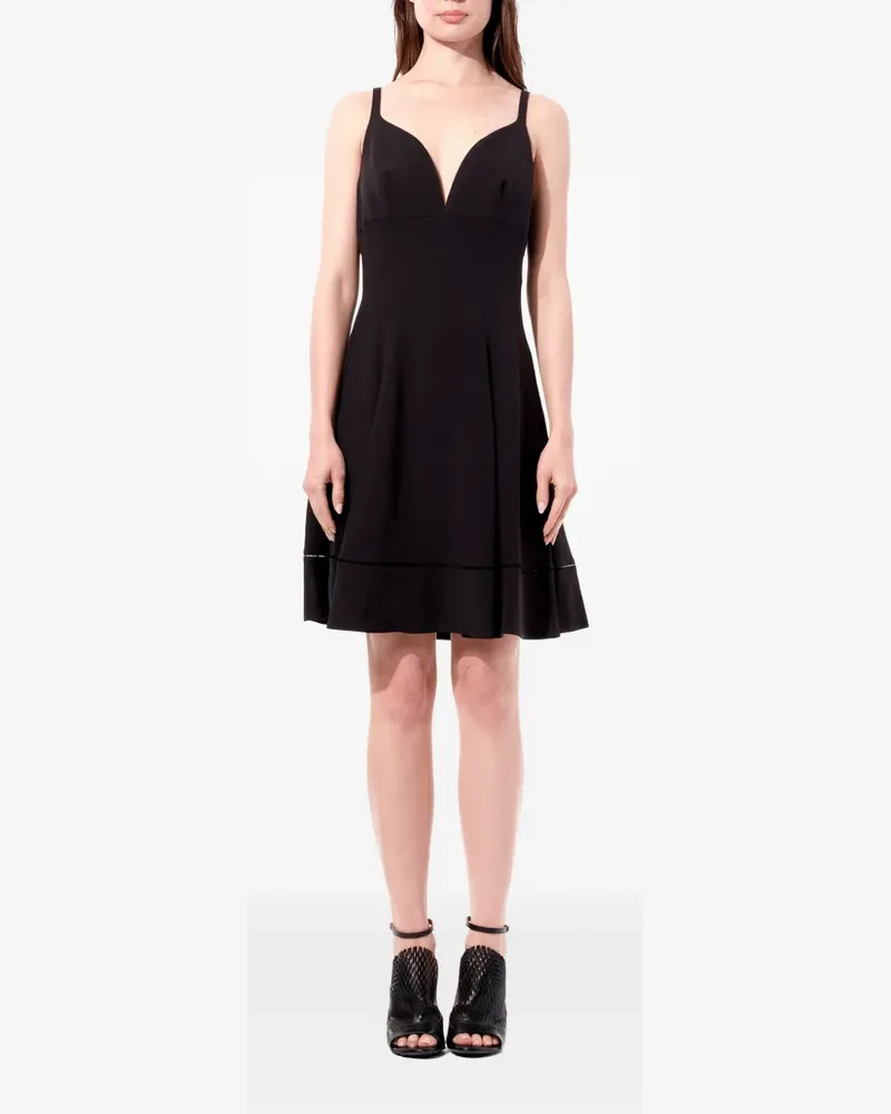 Balenciaga V-neck sleeveless mini dress - Schwarz Schwarz