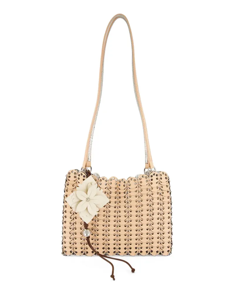 Paco Rabanne 1969 Flip shoulder bag - Nude Nude