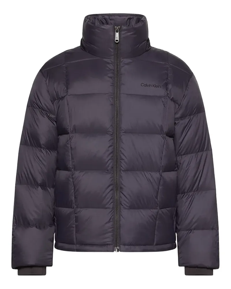 Calvin Klein Gefütterte Kapuzenjacke - Blau Blau