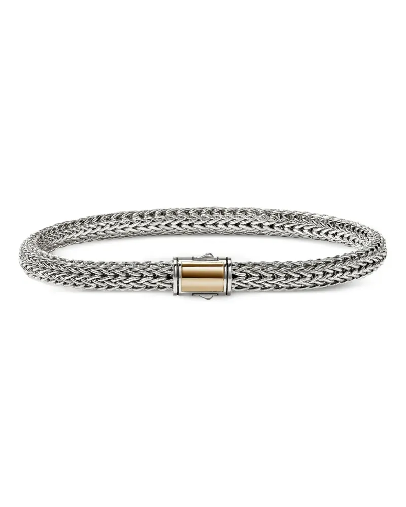 John Hardy Sterling Silver 14K Yellow Gold Bracelet - Silber Silber