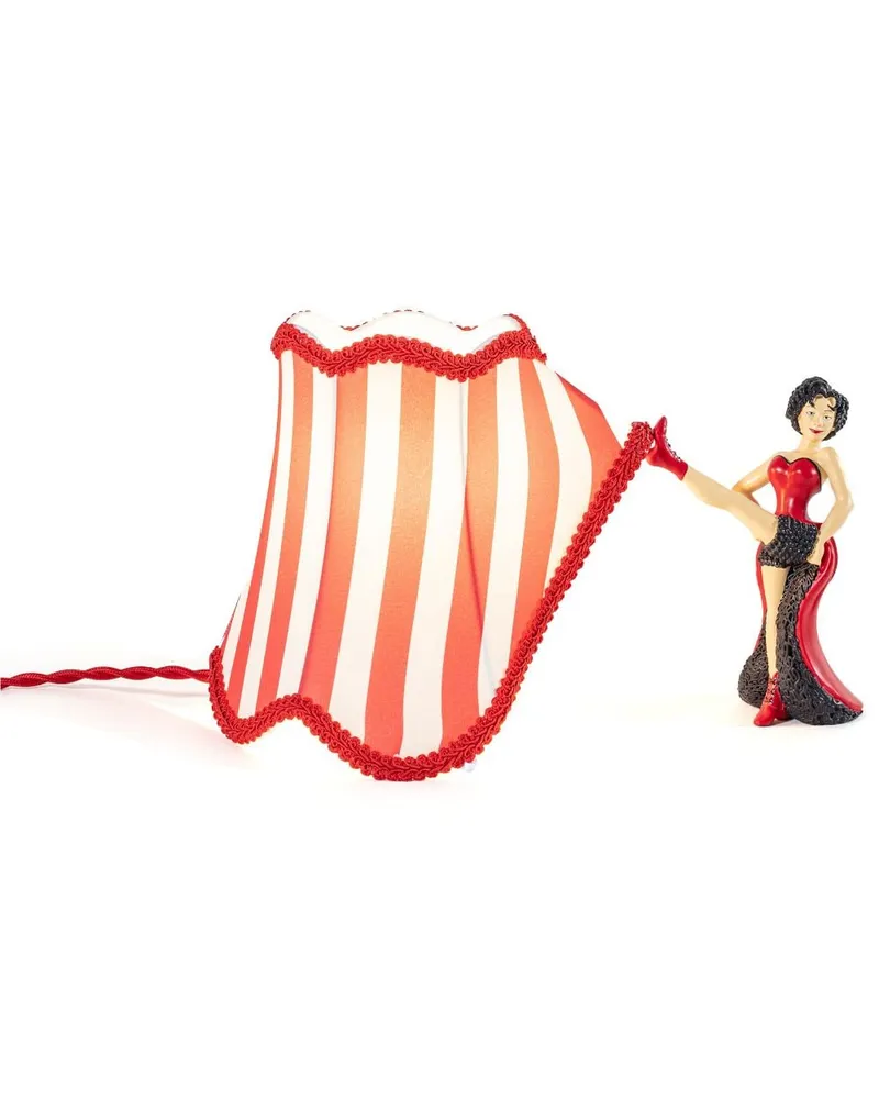 Seletti Gestreifter Circus Lucy Lampenschirm - Mehrfarbig Mehrfarbig