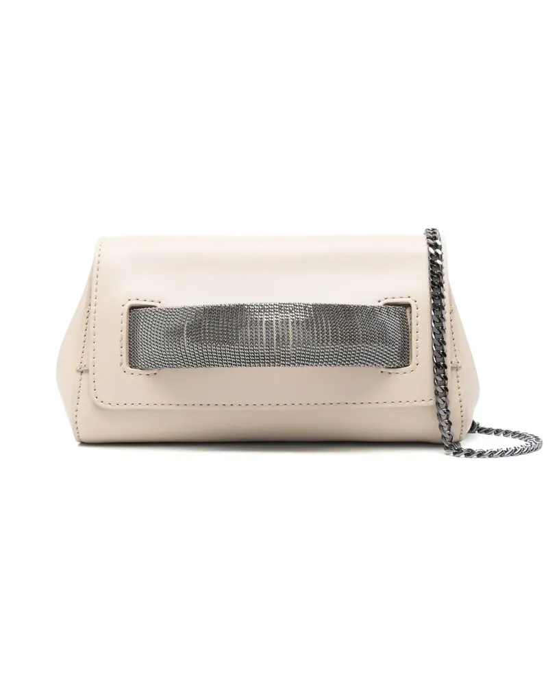 Orciani Gossip Clutch - Nude Nude