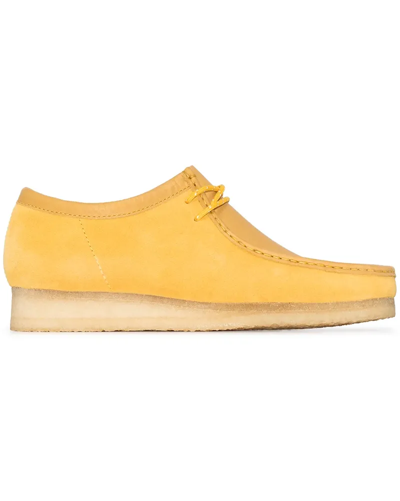 Clarks Wallabee' Schnürschuhe - Gelb Gelb