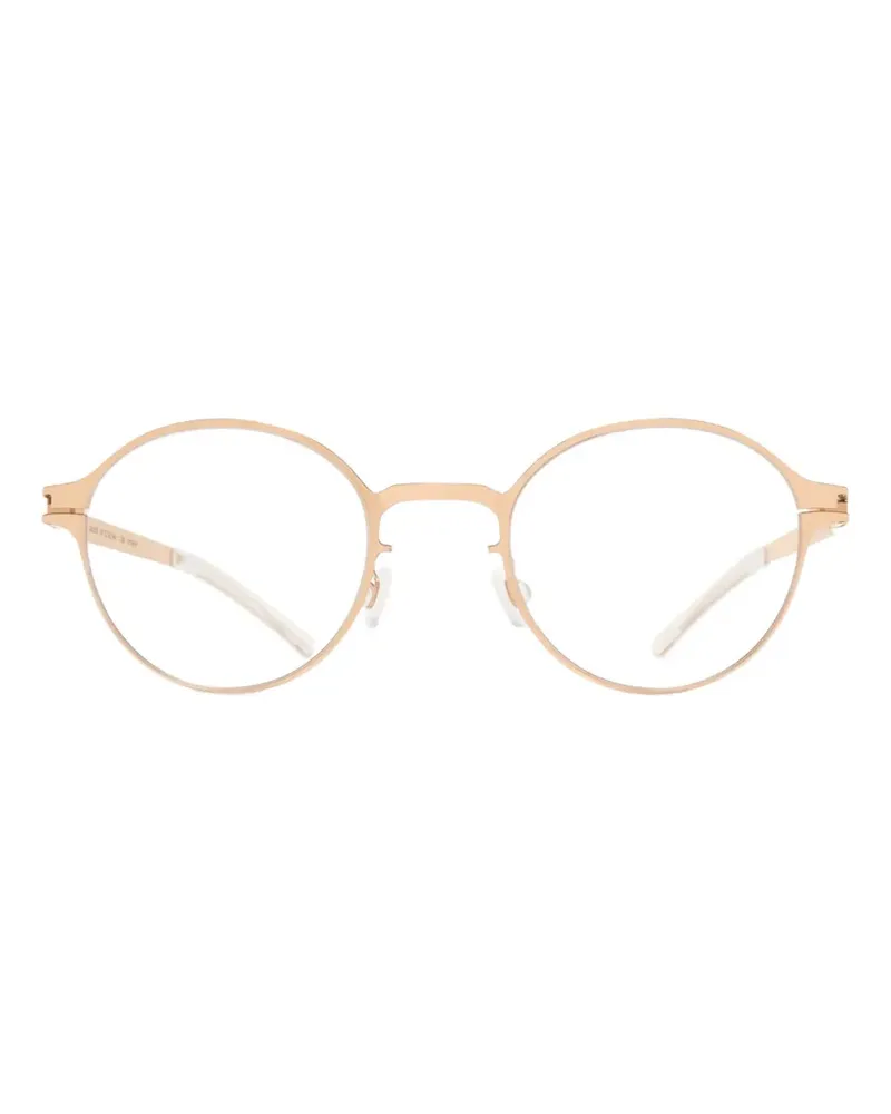 Mykita Jules round glasses - Gold Gold