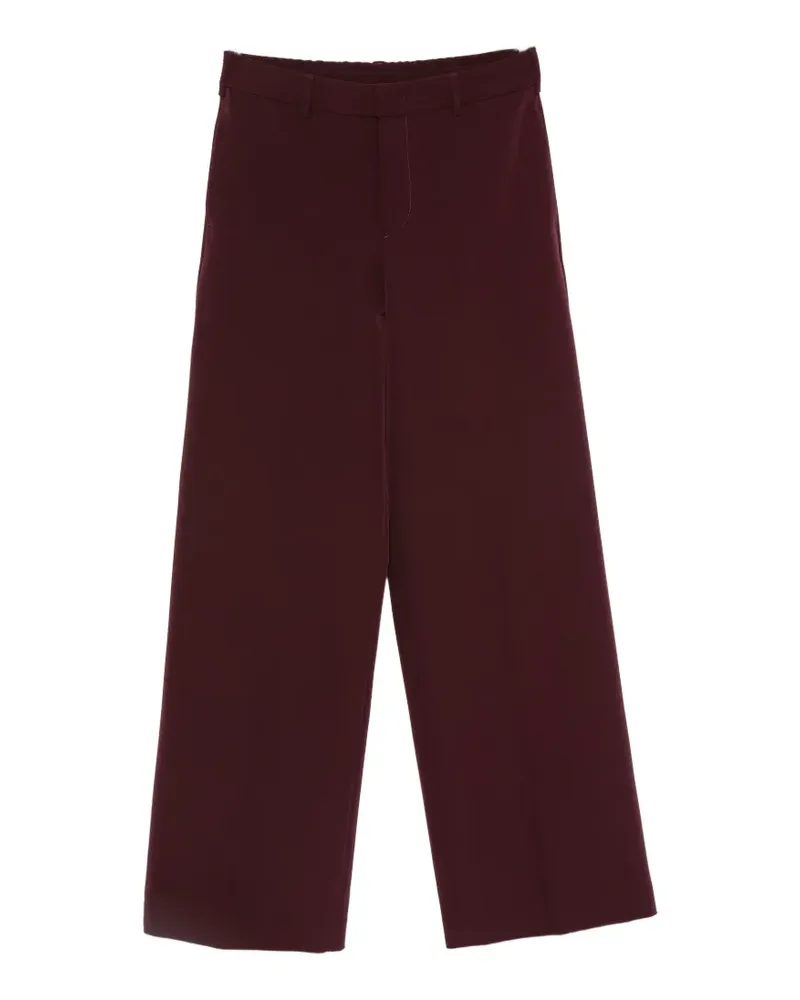 PT TORINO wide-leg tailored trousers - Rot Rot