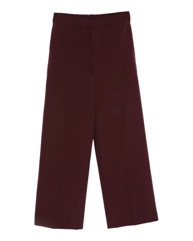 PT TORINO wide-leg tailored trousers - Rot Rot