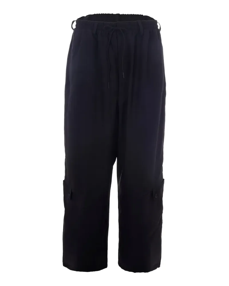 Y-3 Sport Uniform wide-leg pants - Schwarz Schwarz