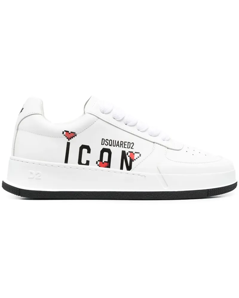 Dsquared2 Canadian Sneakers - Weiß Weiß