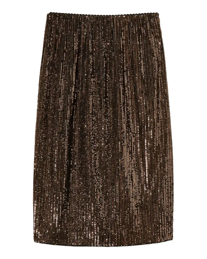 Twin-Set sequin midi skirt - Braun Braun