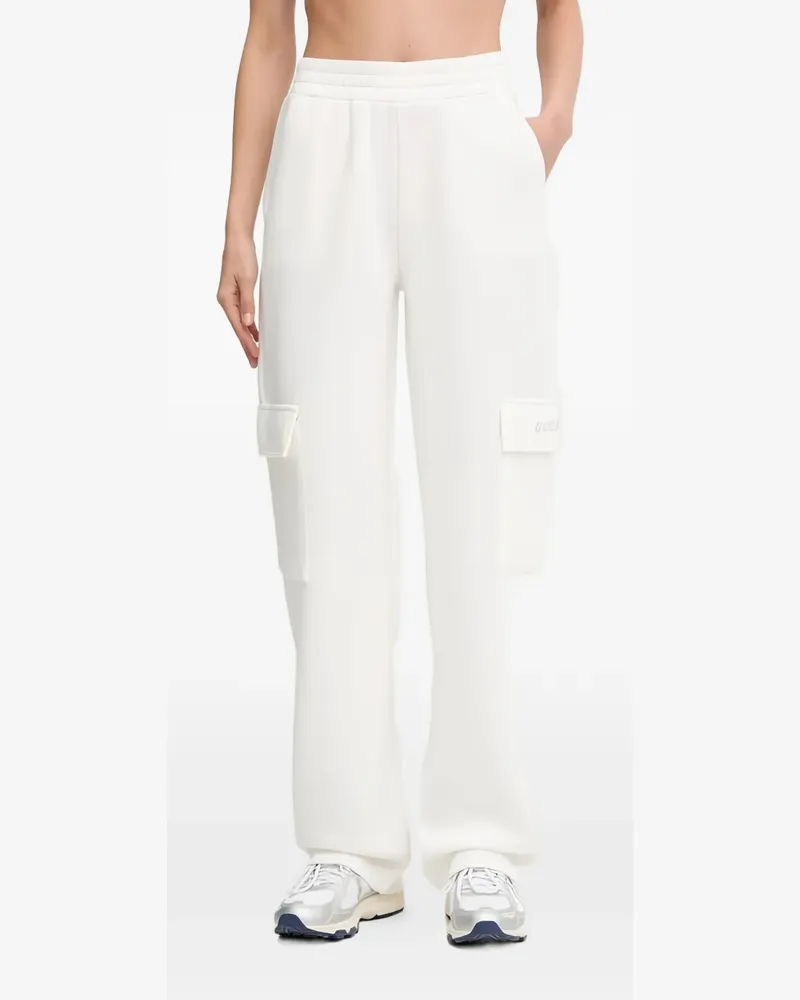 Guess cargo-pocket track pants - Weiß Weiß