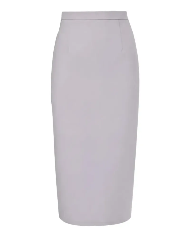 Roland Mouret Klassischer Midirock - Grau Grau