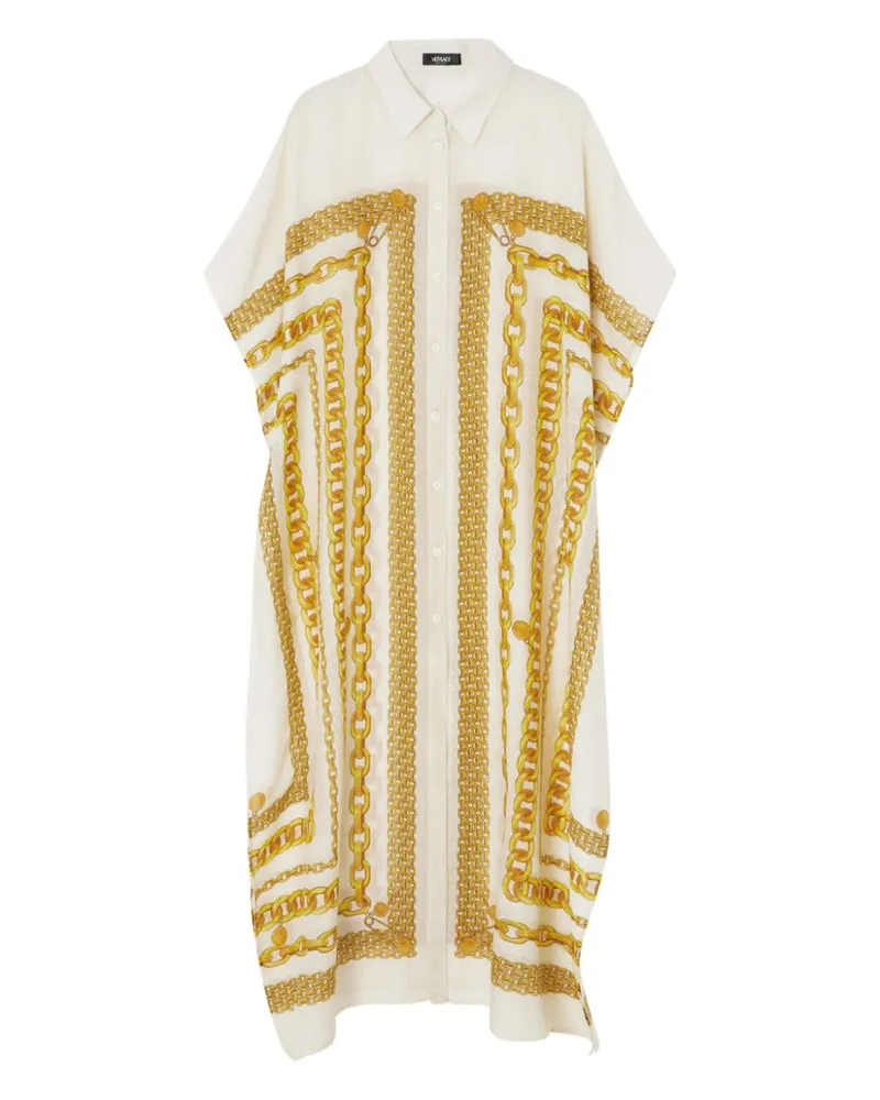 Versace Treasure Kaftan - Nude Nude