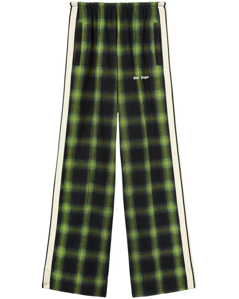 Palm Angels Jogginghose mit Logo-Stickerei - Grün Grün
