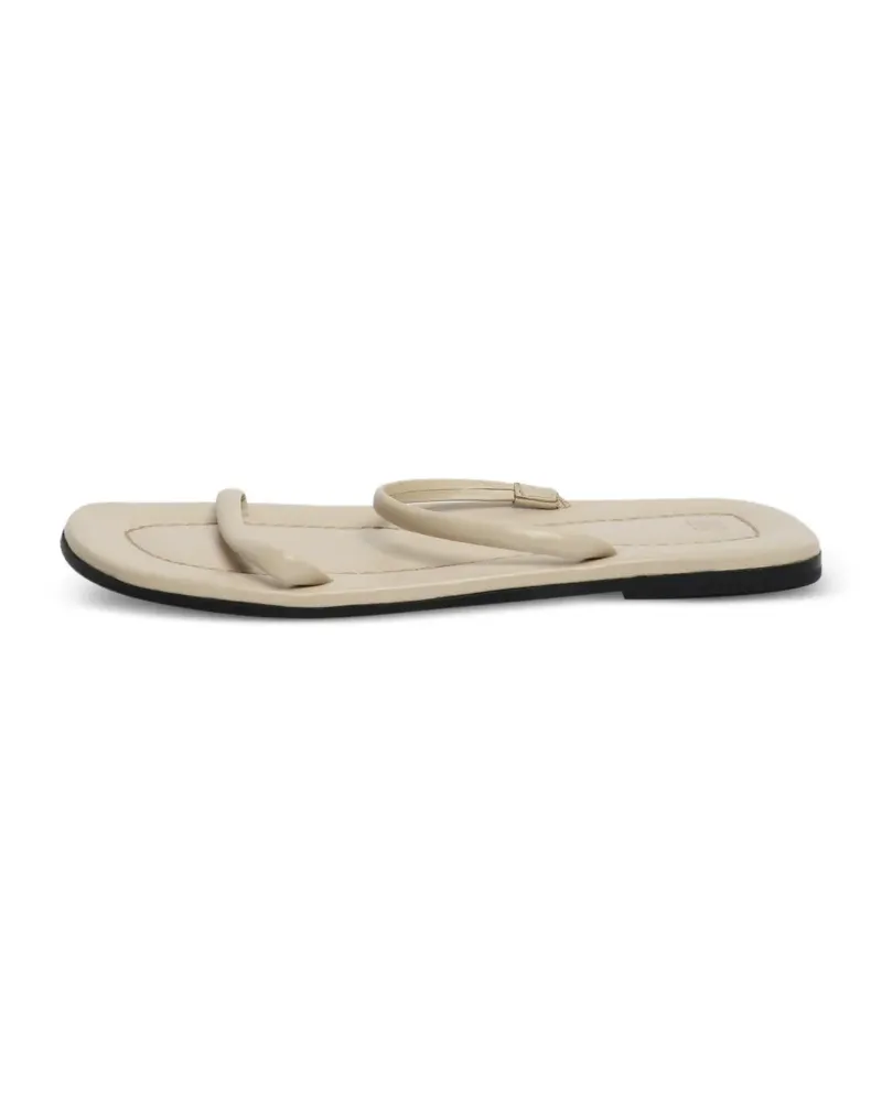 Totême Flache Sandalen - Nude Nude