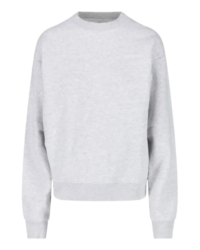 SPORTY & RICH Sweatshirt mit Logo-Print - Grau Grau