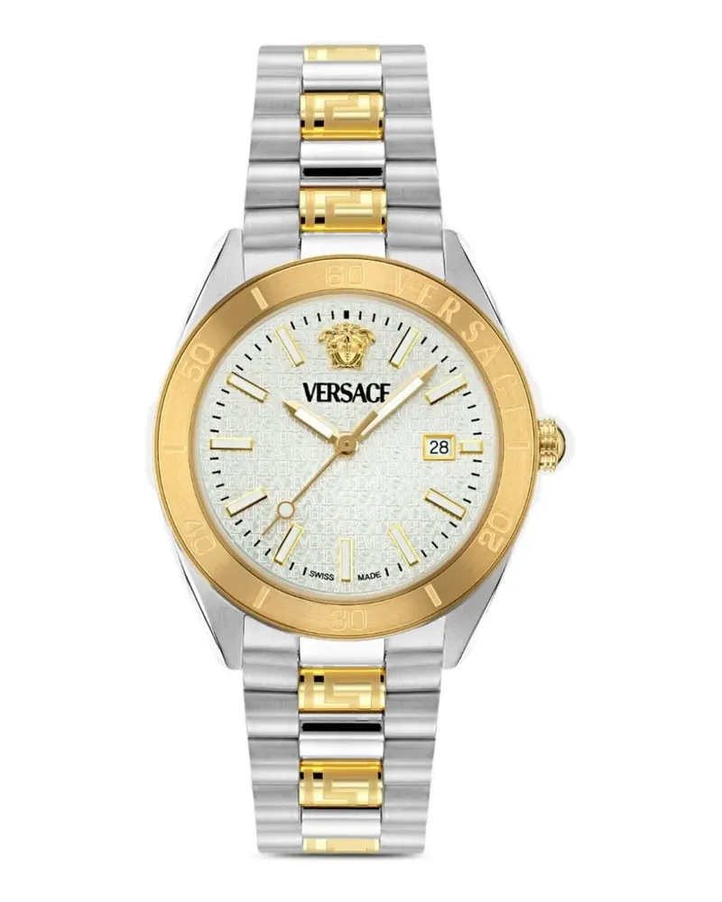 Versace V-Dome 42mm watch - Silber Silber