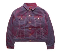 Klassische Jeansjacke - Rot