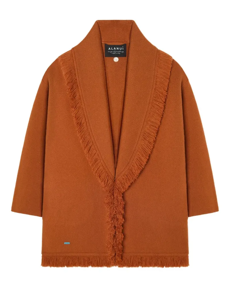 Alanui Mantel mit Fransen - Braun Braun