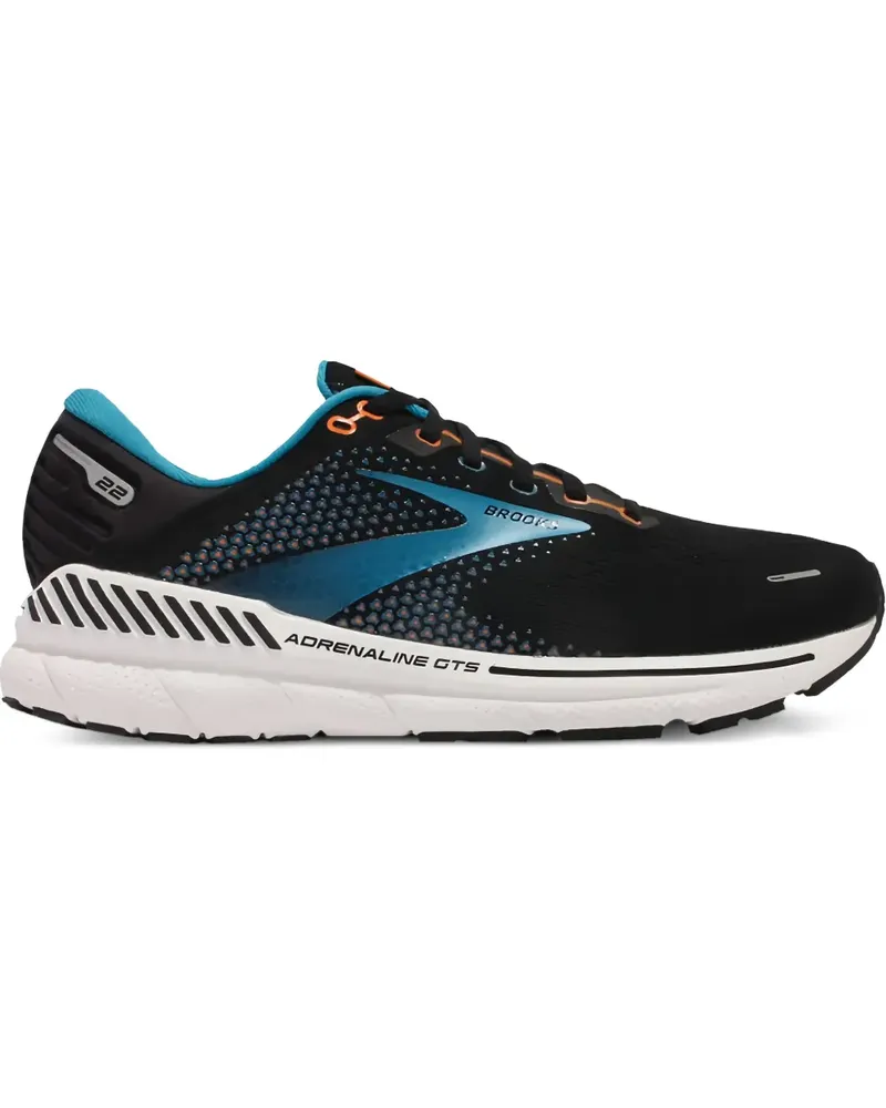 Brooks Adrenaline GTS 22 "Black/Blue" Sneakers - Schwarz Schwarz