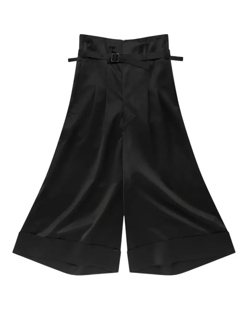 Junya Watanabe pleated trousers - Schwarz Schwarz
