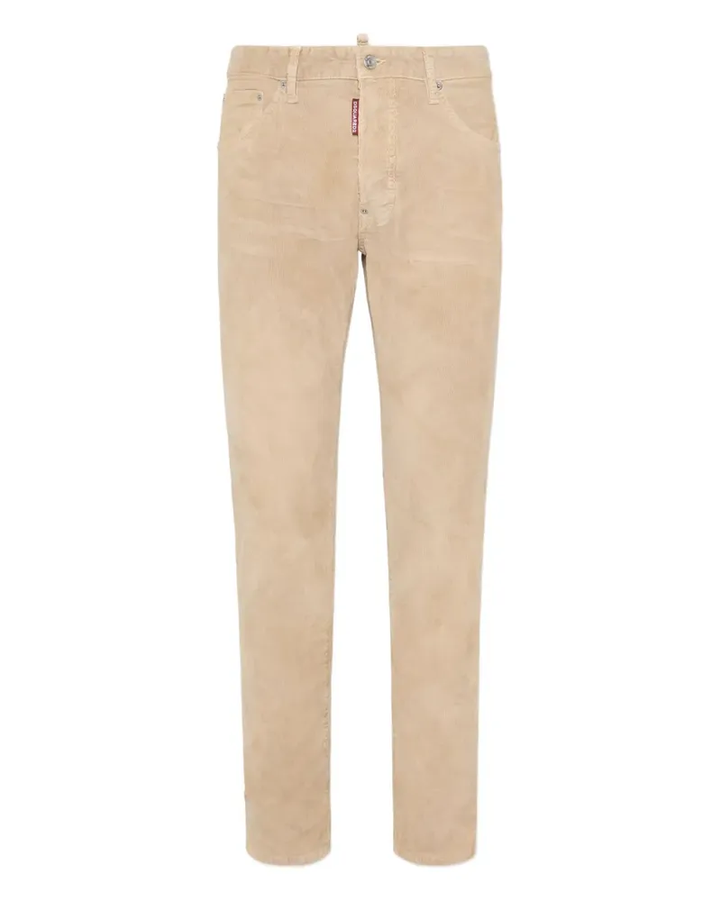 Dsquared2 Hose aus Cord - Nude Nude