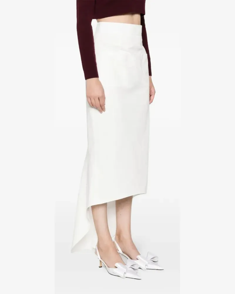 Prada white midi skirt - Weiß Weiß