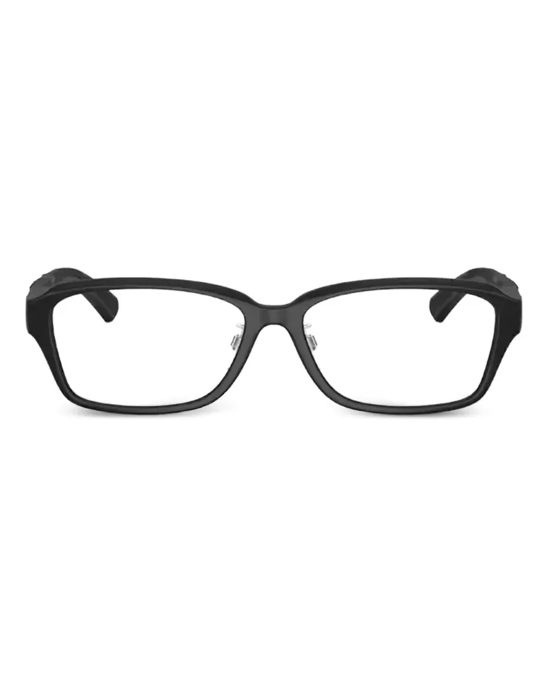 Burberry Geometrische Brille - Schwarz Schwarz
