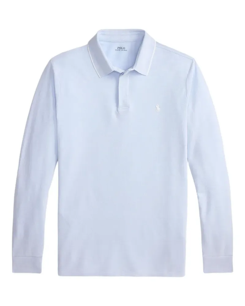 Ralph Lauren Langärmeliges Poloshirt - Blau Blau