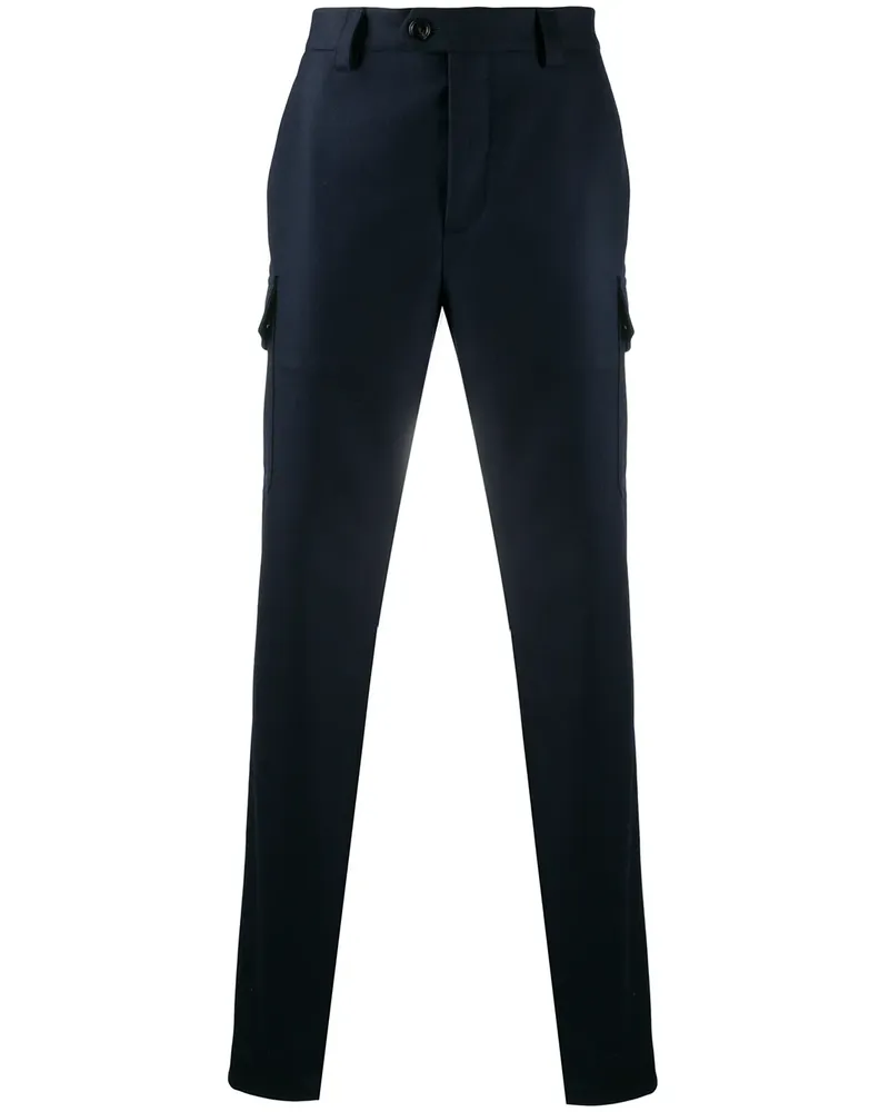 Brunello Cucinelli Hose mit geradem Bein - Blau Blau