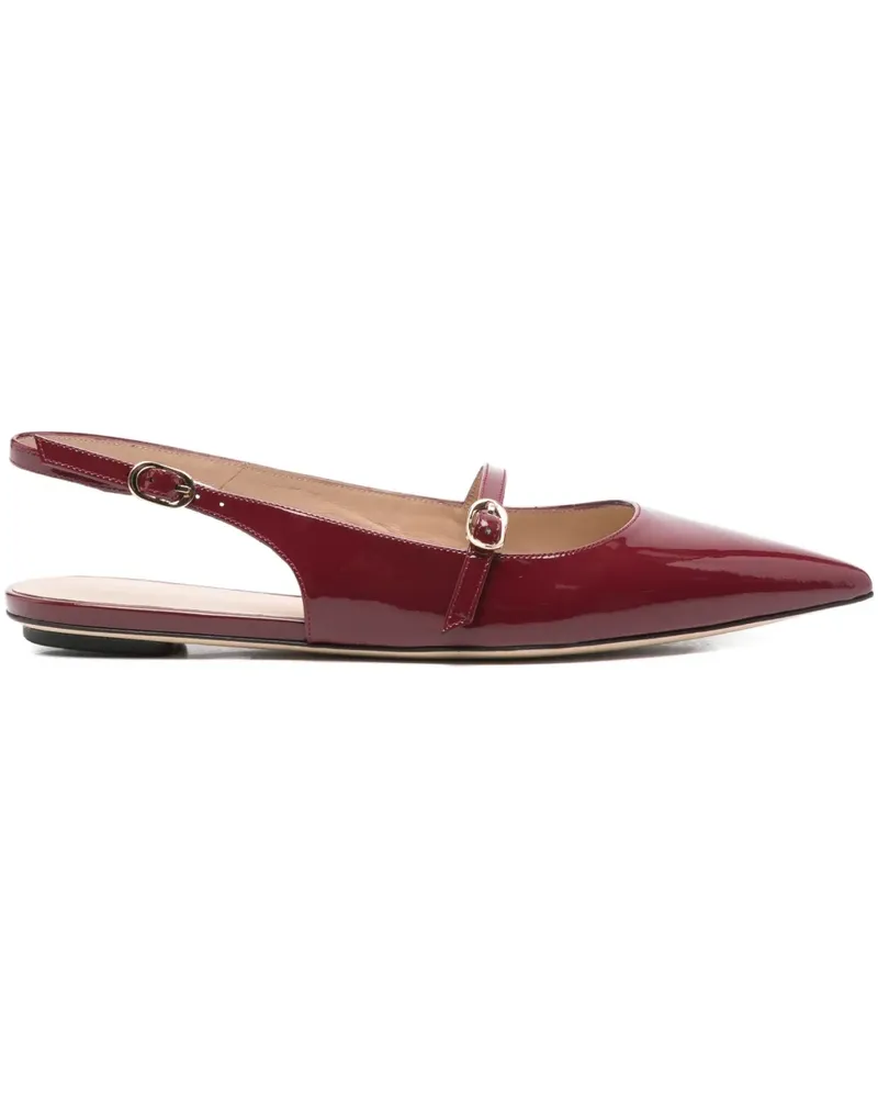 Stuart Weitzman Flache Emilia Slingback-Pumps - Rot Rot