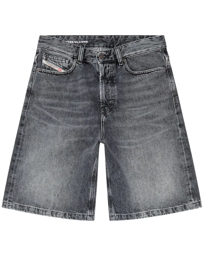 Diesel Tief sitzende De-Sire Shorts Schwarz