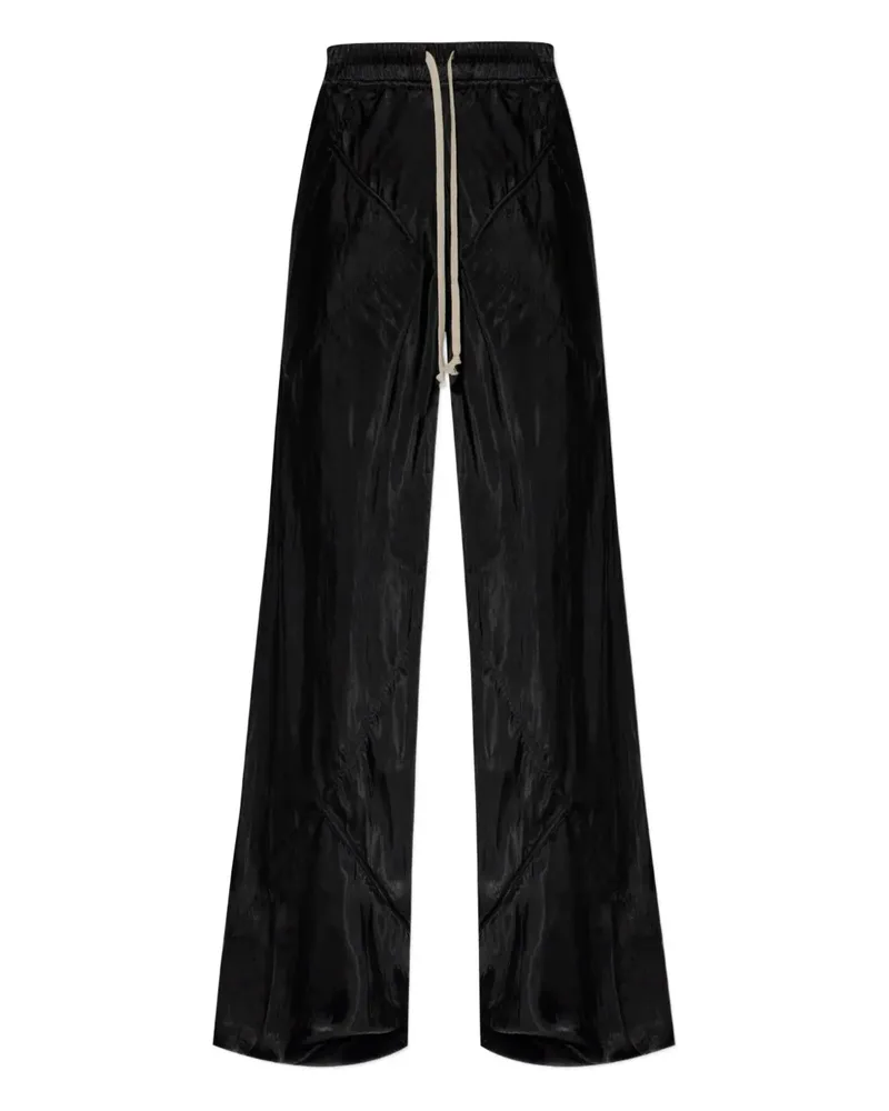 Rick Owens drawstring wide-leg trousers - Schwarz Schwarz