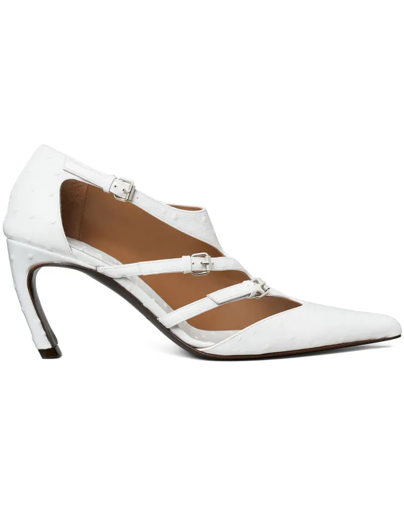 Tory Burch Pumps mit Schnallen 75mm - Weiß Weiß