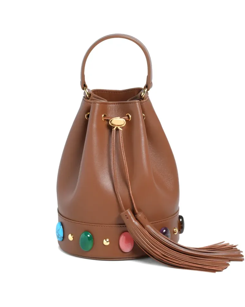 Gianvito Rossi Sienna Shanti Handtasche - Braun Braun